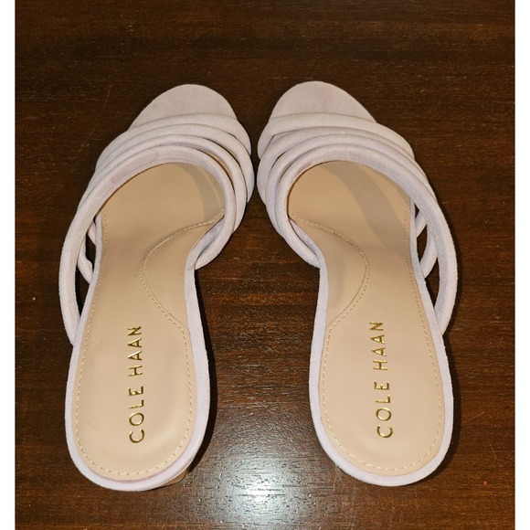 Cole Haan Adella Sandal Orchid Petal Suede Size 7‎ $150 New - Picture 5 of 10